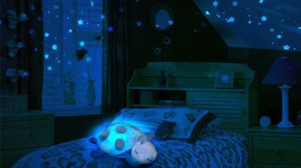 Twilight ladybug - Stjernehimmel LED-projektor for barneværelse